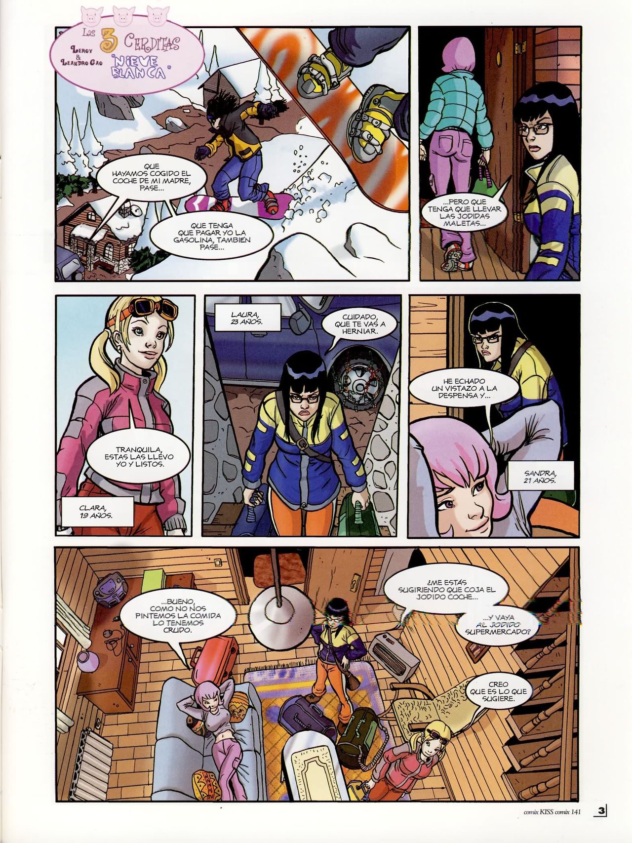Kiss Comix #141 page 3 full