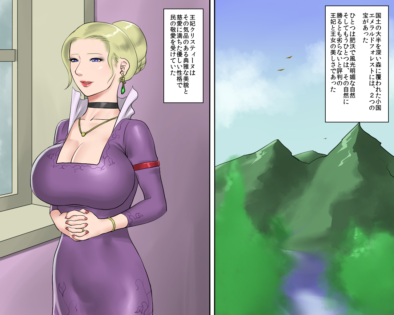 Objet ni Sareta Oujo-sama Dorei ni Natta Ouhi-sama page 9 full