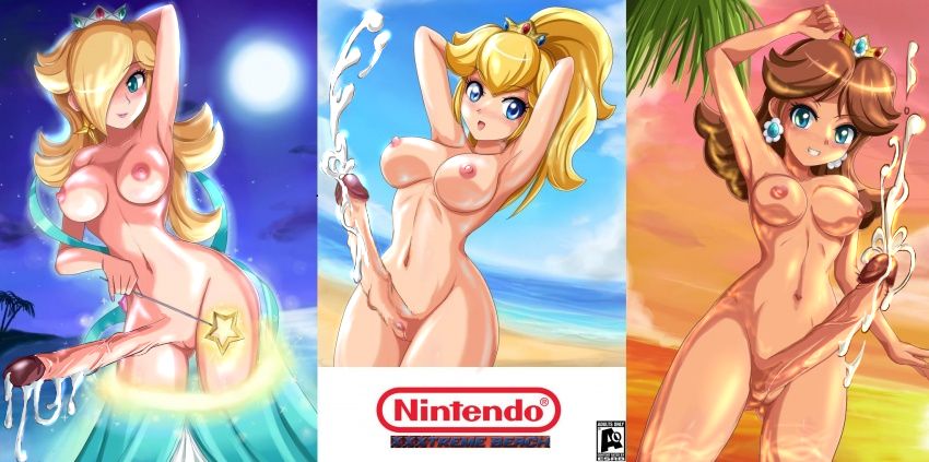 Super Mario Bros. Girls Futanari page 1 full