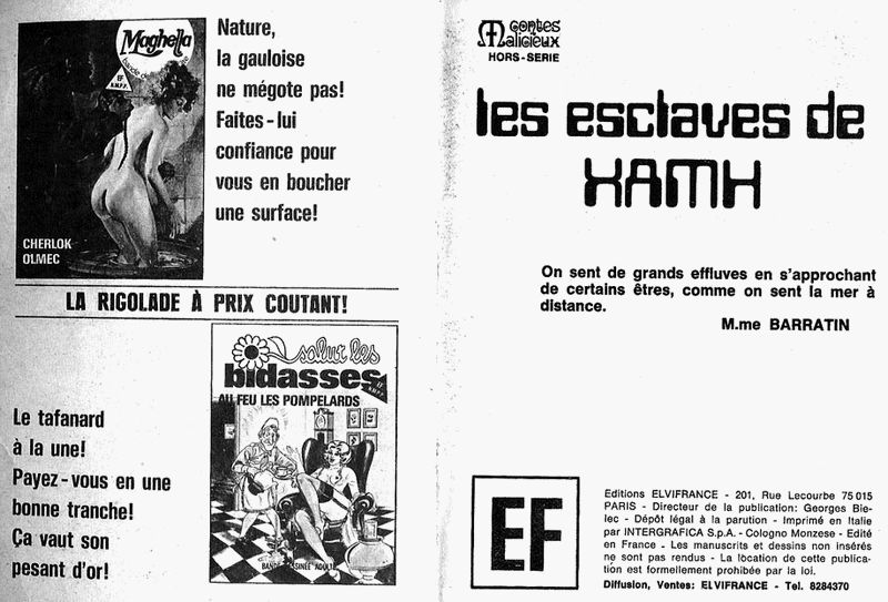 Hors Série Verte n°3A - Les Esclaves de Xham page 2 full