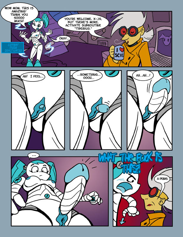 My Life As A Teenage Robot- Unknown Comic + Extra page 6 full