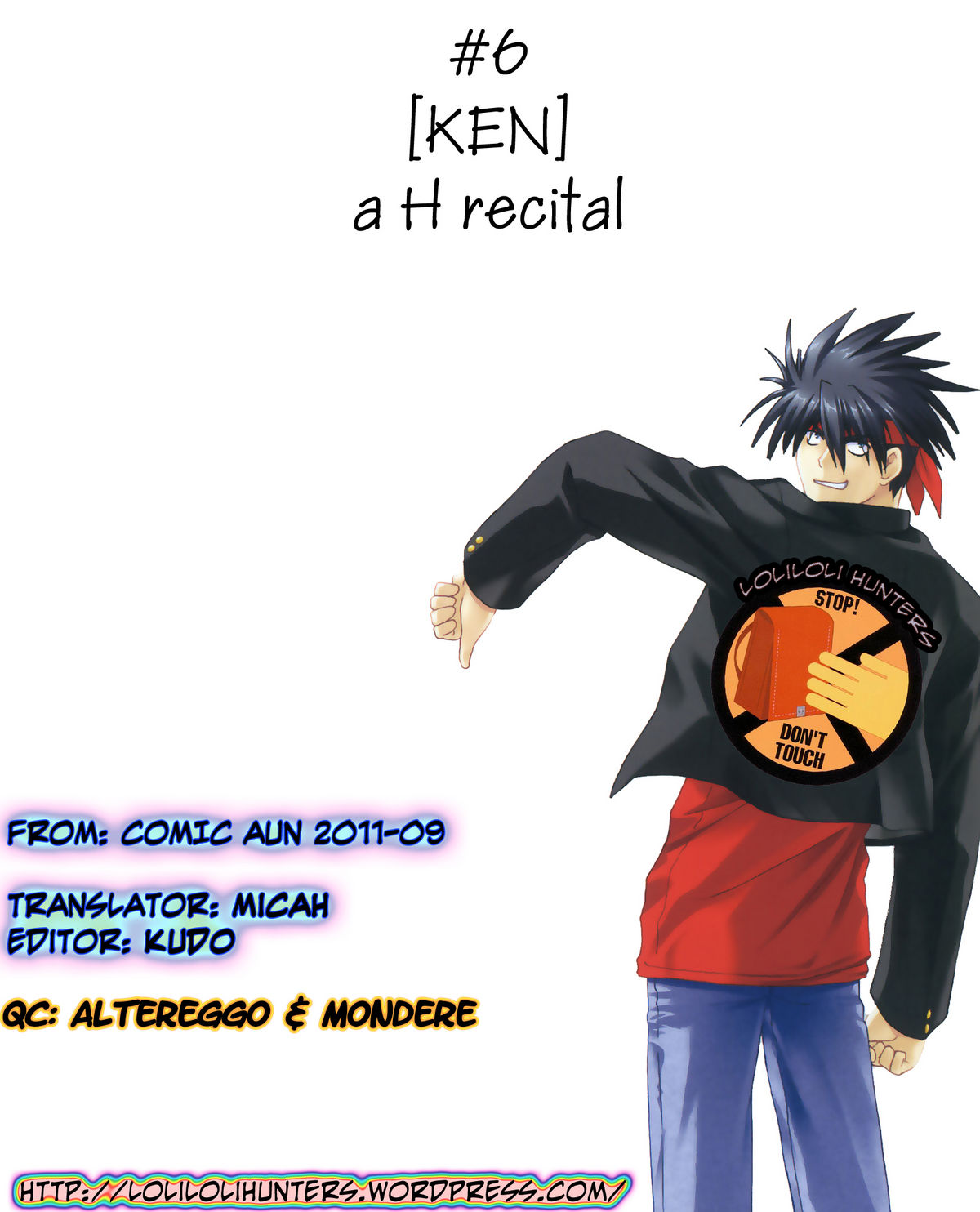 a H recital page 9 full