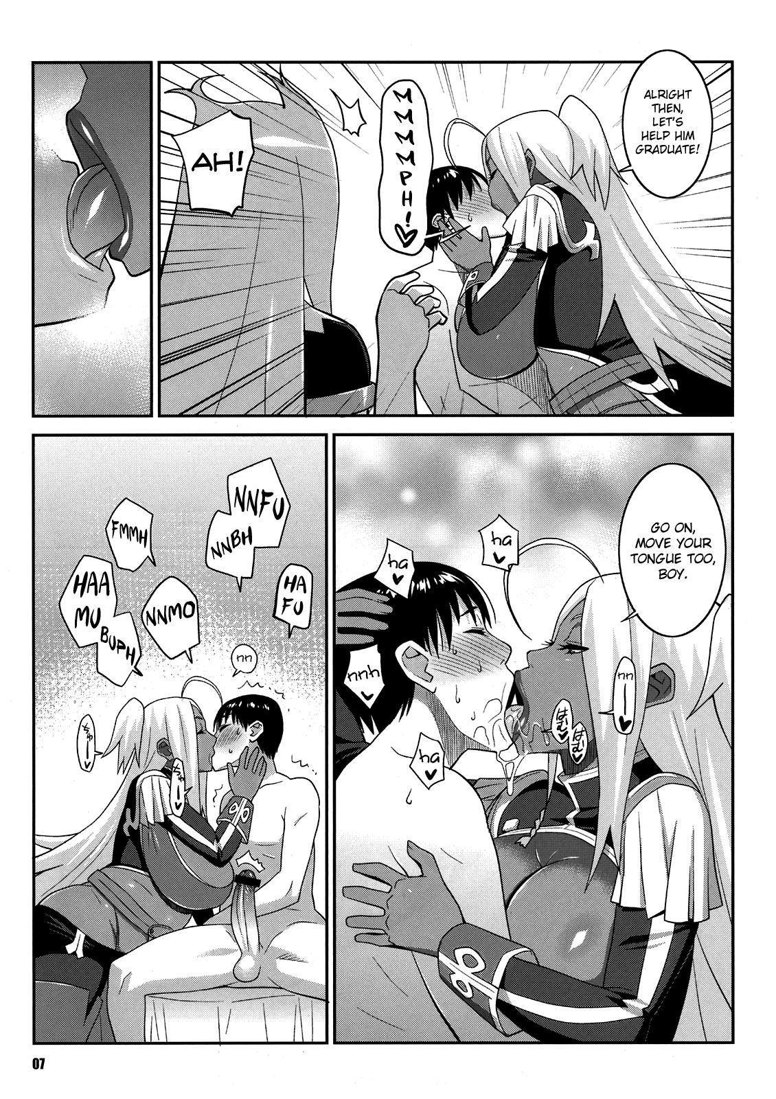 Machina &amp; Garnet to Toshikoshi SEX Zanmai 2 | Makina and Garnet's New Year's SEX Party 2 page 6 full