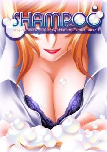SHAMPOO -any sorrow is probably that their smile heals it.- cover