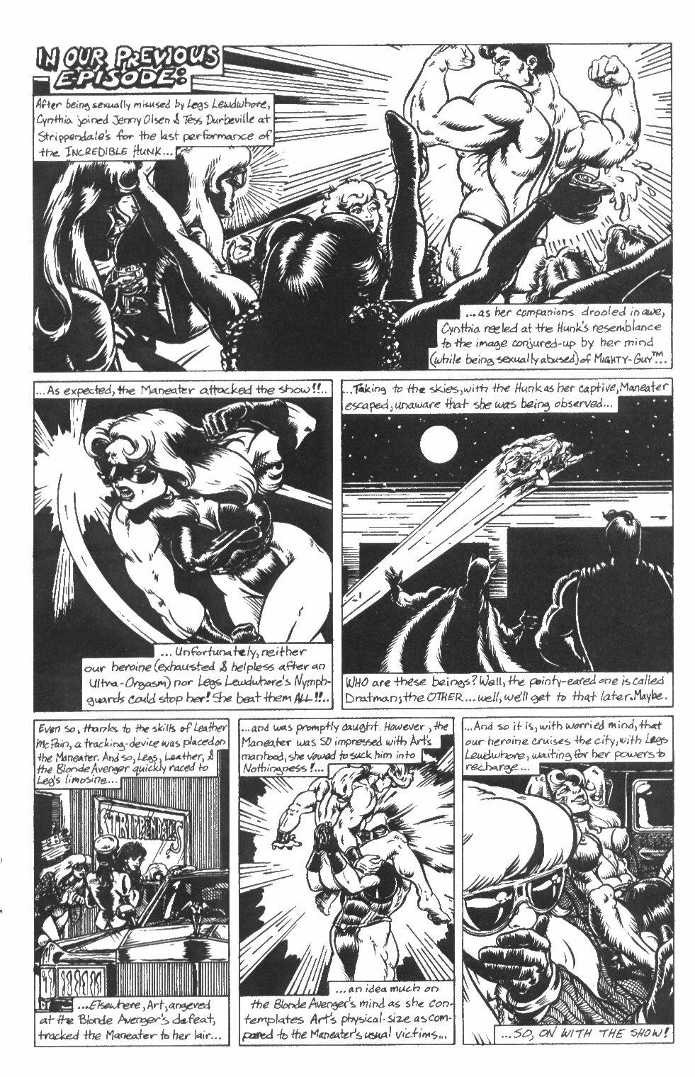 The Blonde Avenger #3 page 3 full