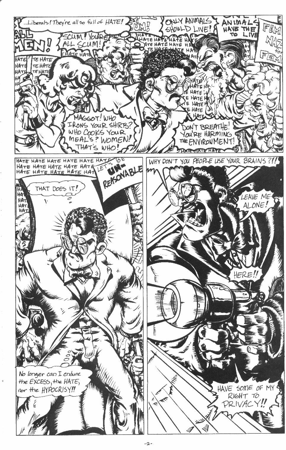 The Blonde Avenger #3 page 9 full
