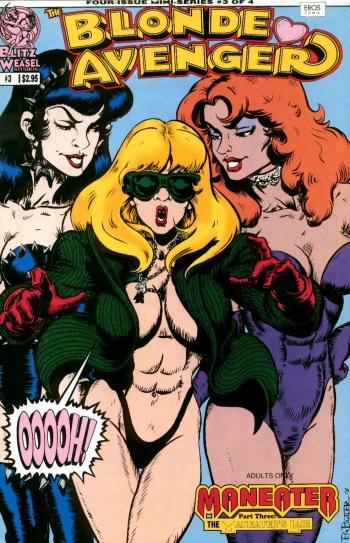 The Blonde Avenger #3 cover