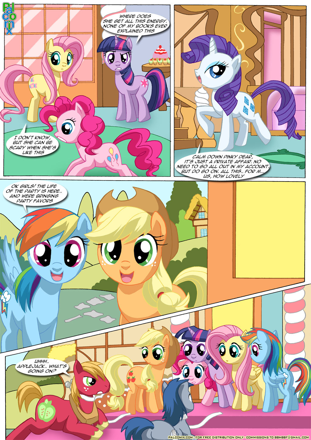 Pinky's Porntastic Party page 4 full