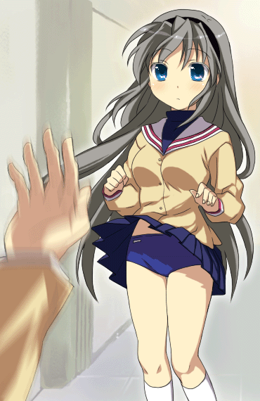 pantyshot/upskirt wind lift/skirt lift/skirt flip CG gallery　02 page 8 full