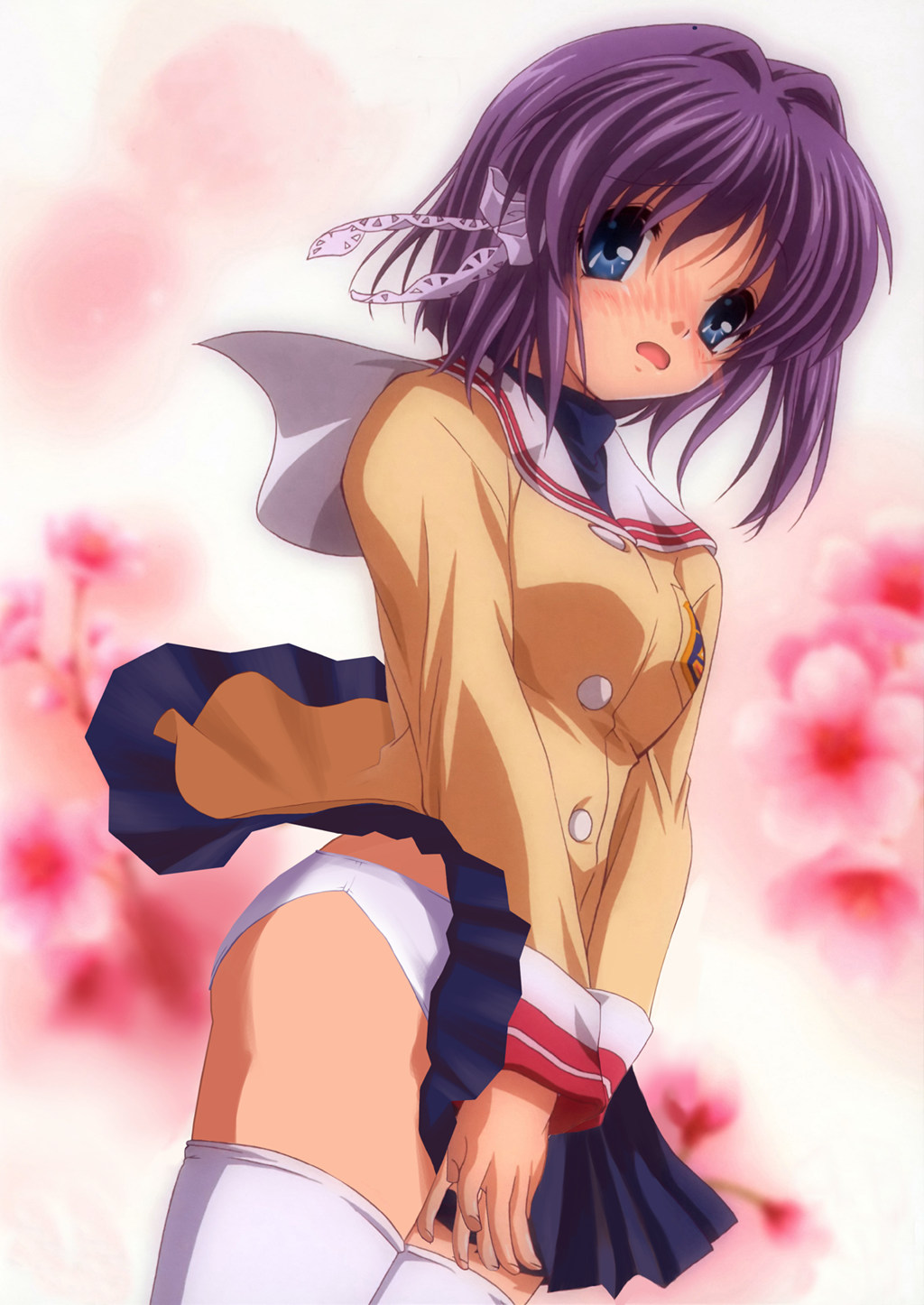 pantyshot/upskirt wind lift/skirt lift/skirt flip CG gallery　02 page 9 full