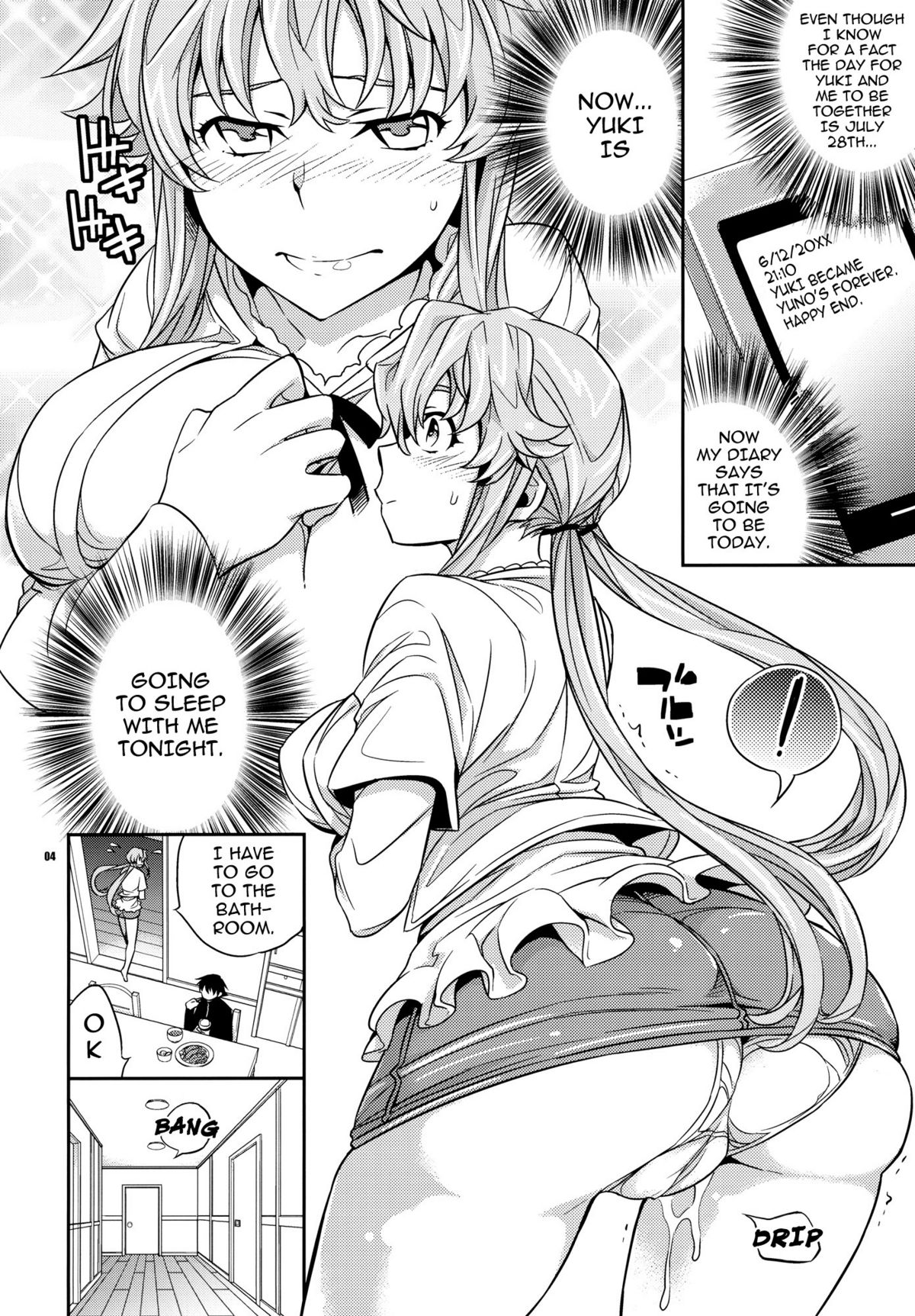 Yuki Yuno Ai no Mirai Nikki + 2011 Winter Omake page 3 full