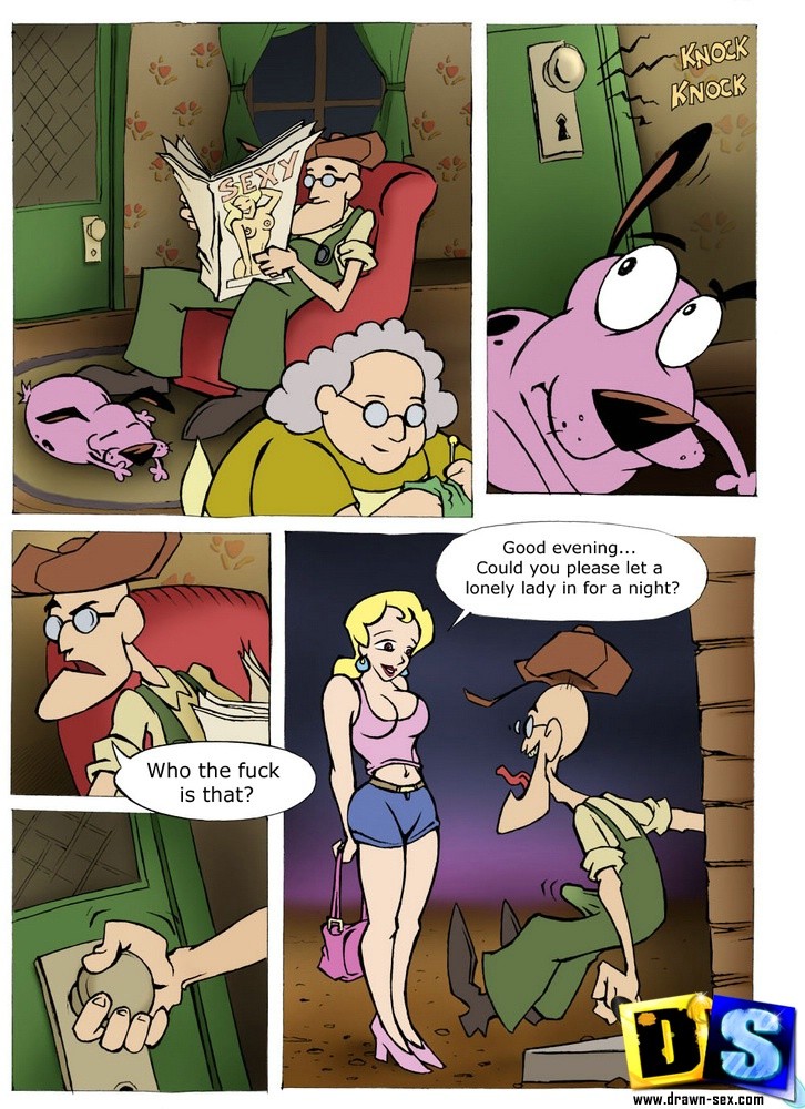 Courage the Cowardly Dog page 1 full