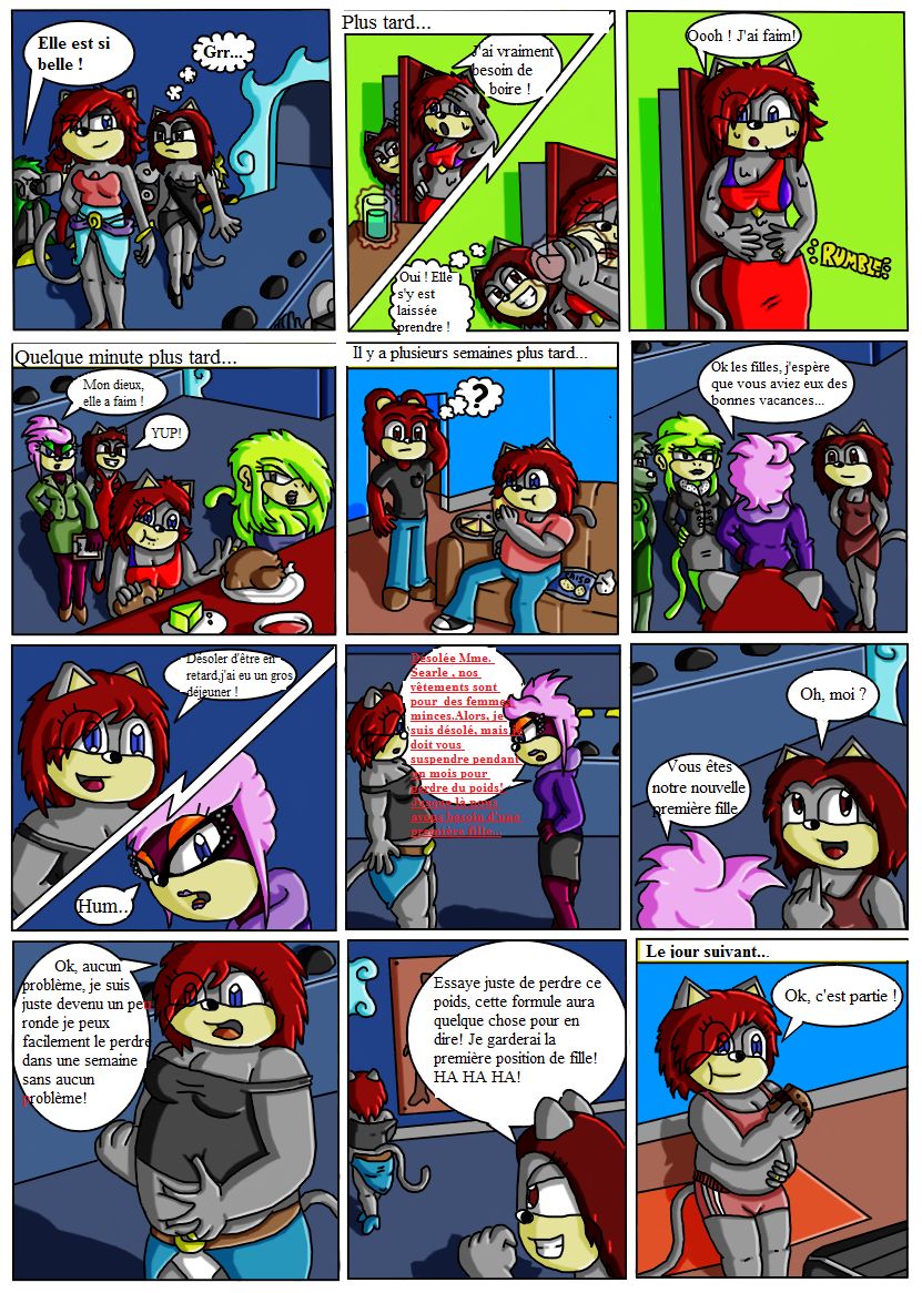 Weight Gain Comic page 1 full