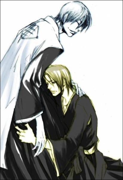 Bleach Yaoi -Gin and Kira- page 4 full