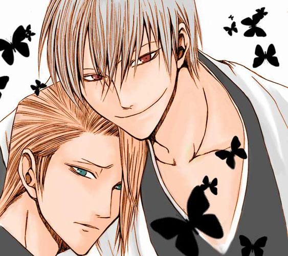 Bleach Yaoi -Gin and Kira- page 8 full