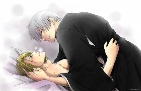 Bleach Yaoi -Gin and Kira- page 9 full