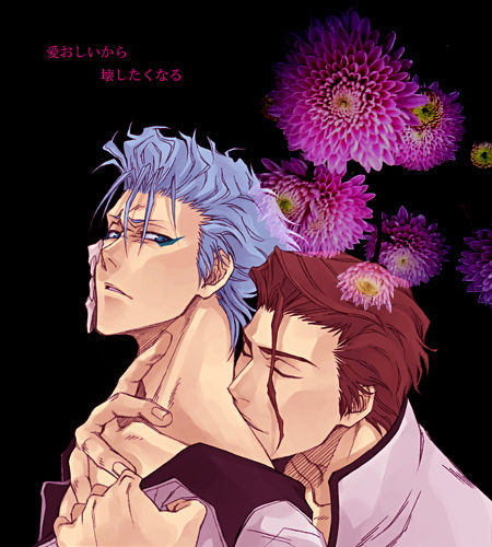 Bleach Yaoi -Aizen and Grimm- page 9 full