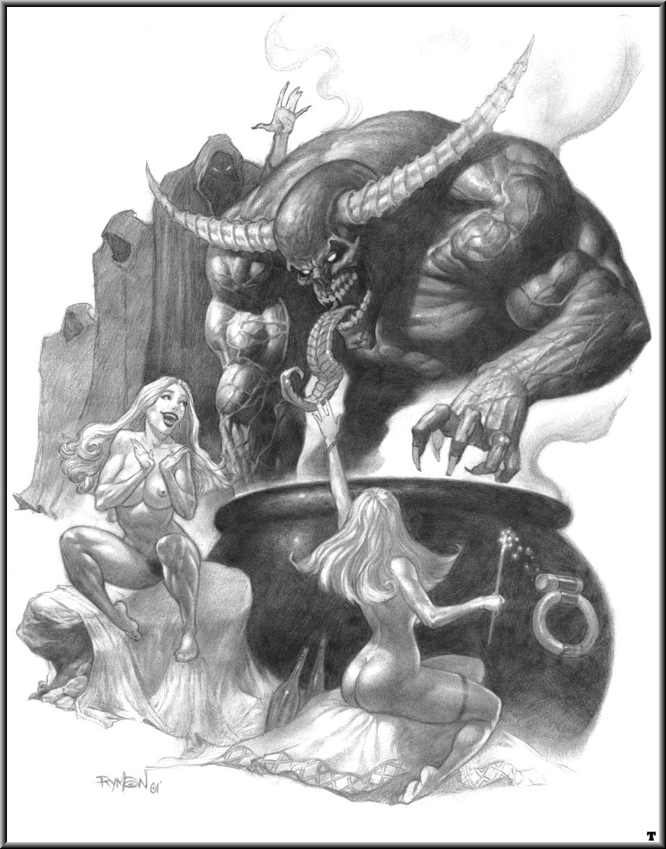 Big Erotic Fantasy Art Collection page 8 full