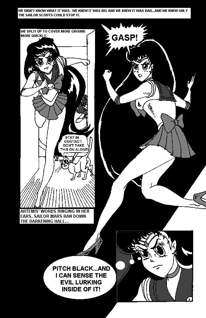 Sailor Mercury page 1 full