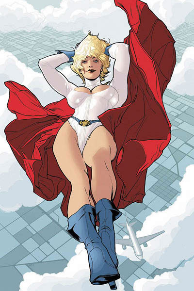 Power Girl Gallery page 7 full