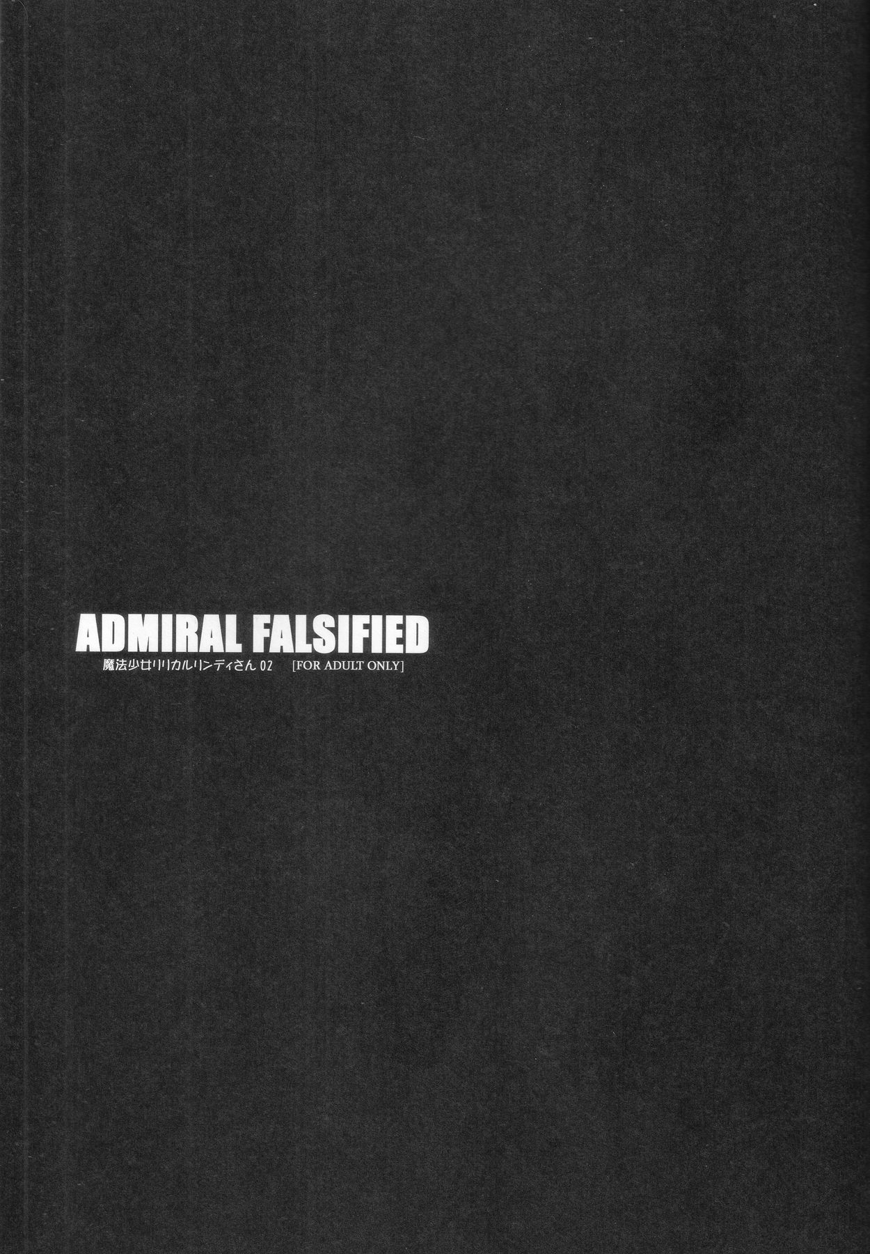 ADMIRAL FALSIFIED page 2 full