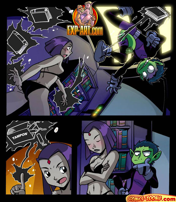 Raven X Beastboy page 3 full
