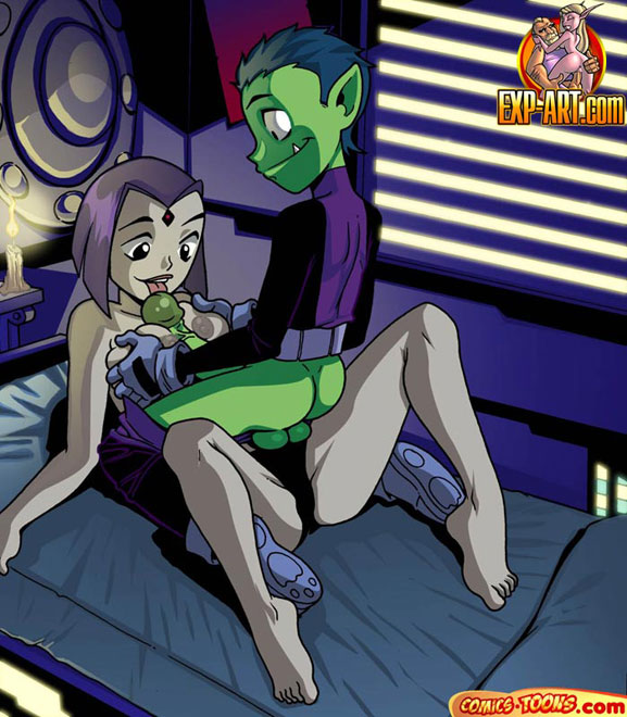 Raven X Beastboy page 5 full