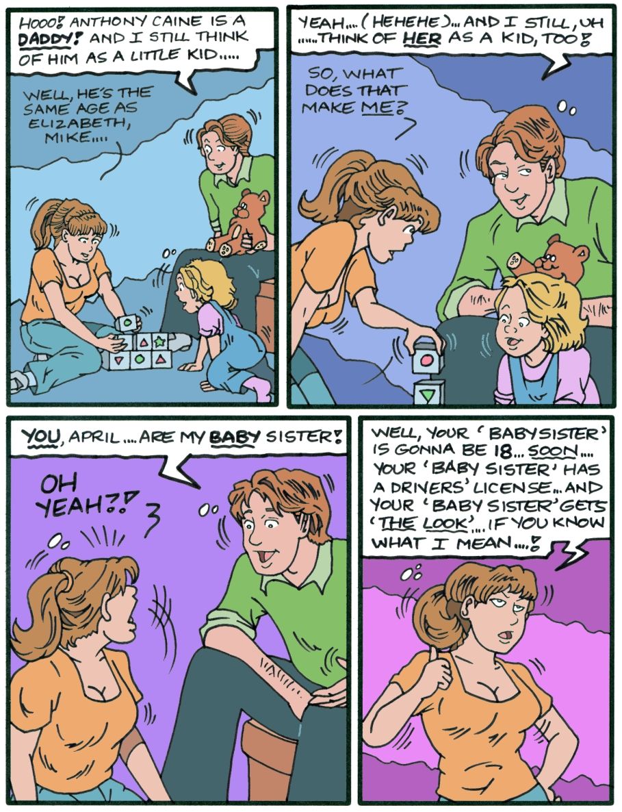 The "Look" or April's Adventures in Babysitting page 2 full