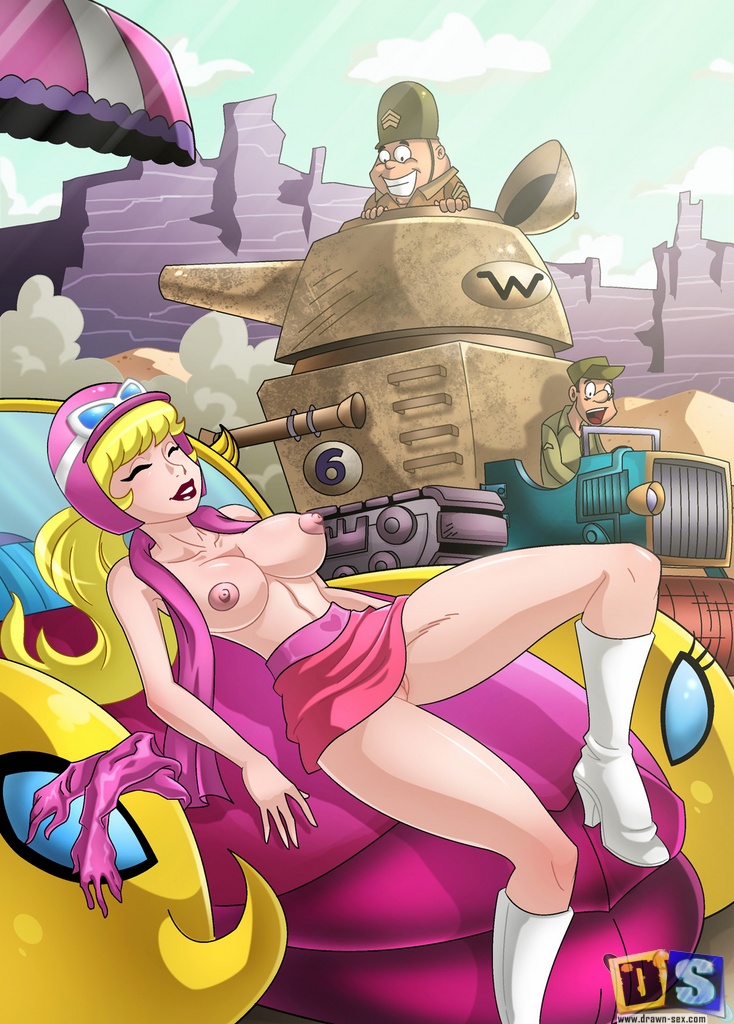 Drawn Sex - The Perils of Penelope Pitstop page 7 full