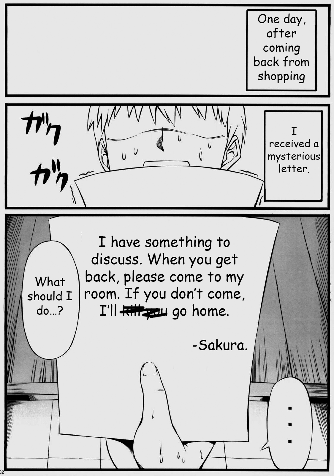 Sakura san Egao ga Kowai desu | Sakura-san's Smile is Scary page 3 full