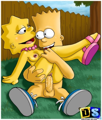 drawn sex present the simpsons cover