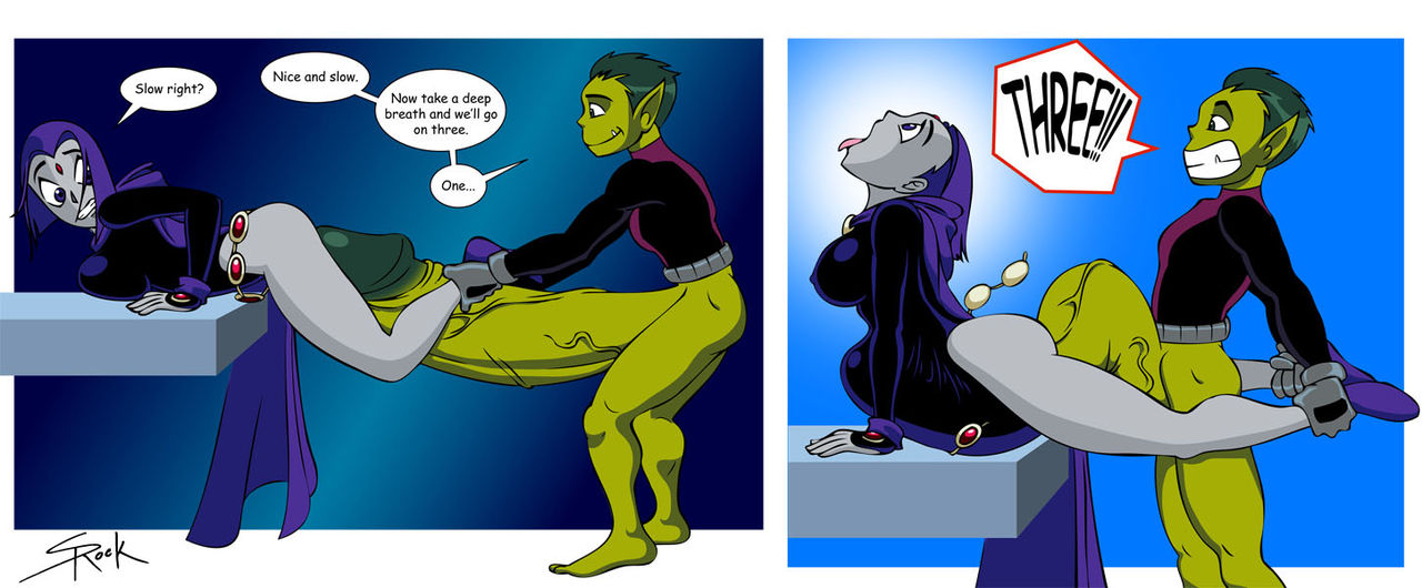 Raven x Beast Boy page 2 full