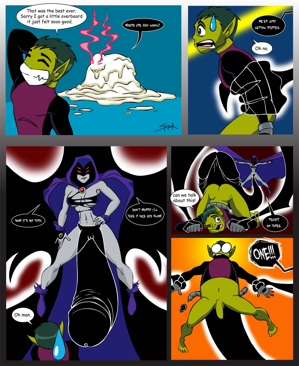 Raven x Beast Boy page 4 full