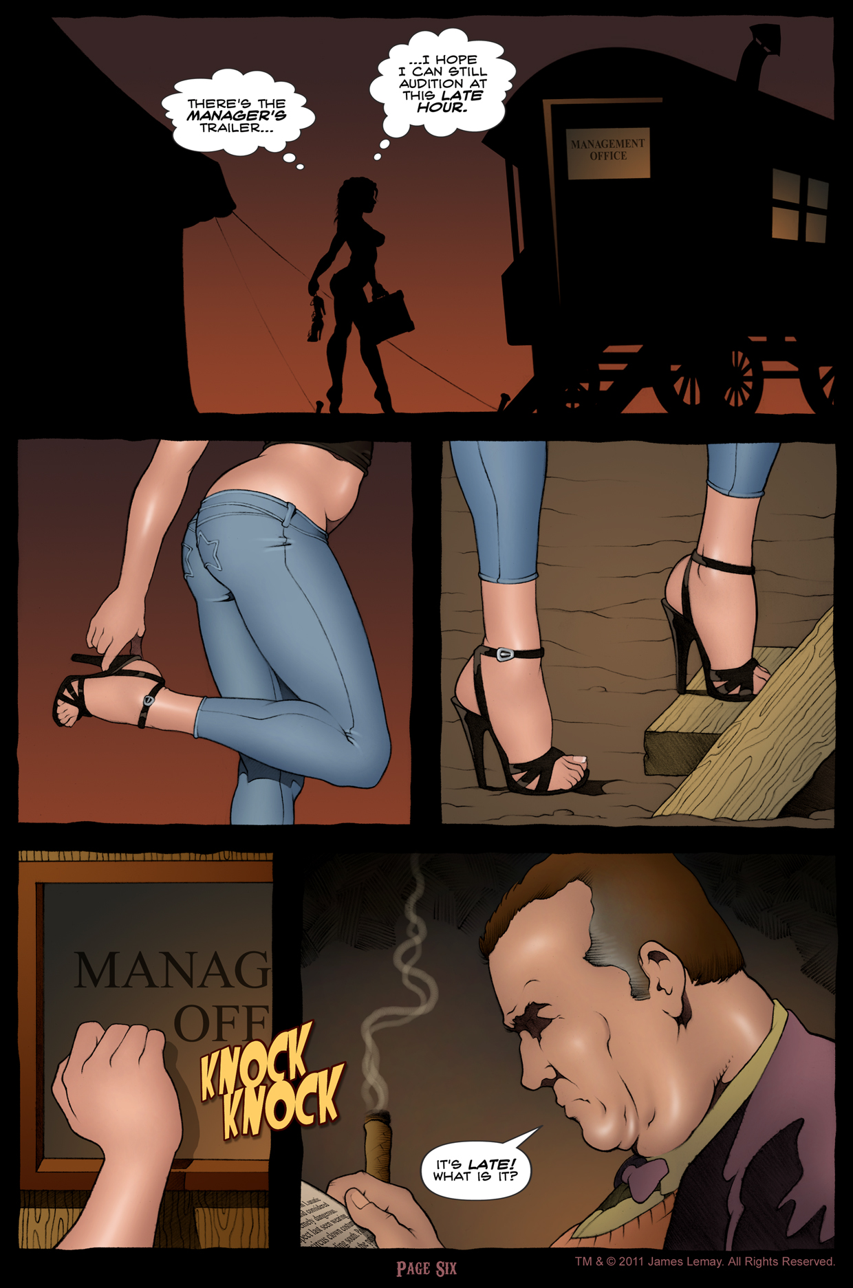 Sideshow Nympho - Chapter 1-3 page 8 full