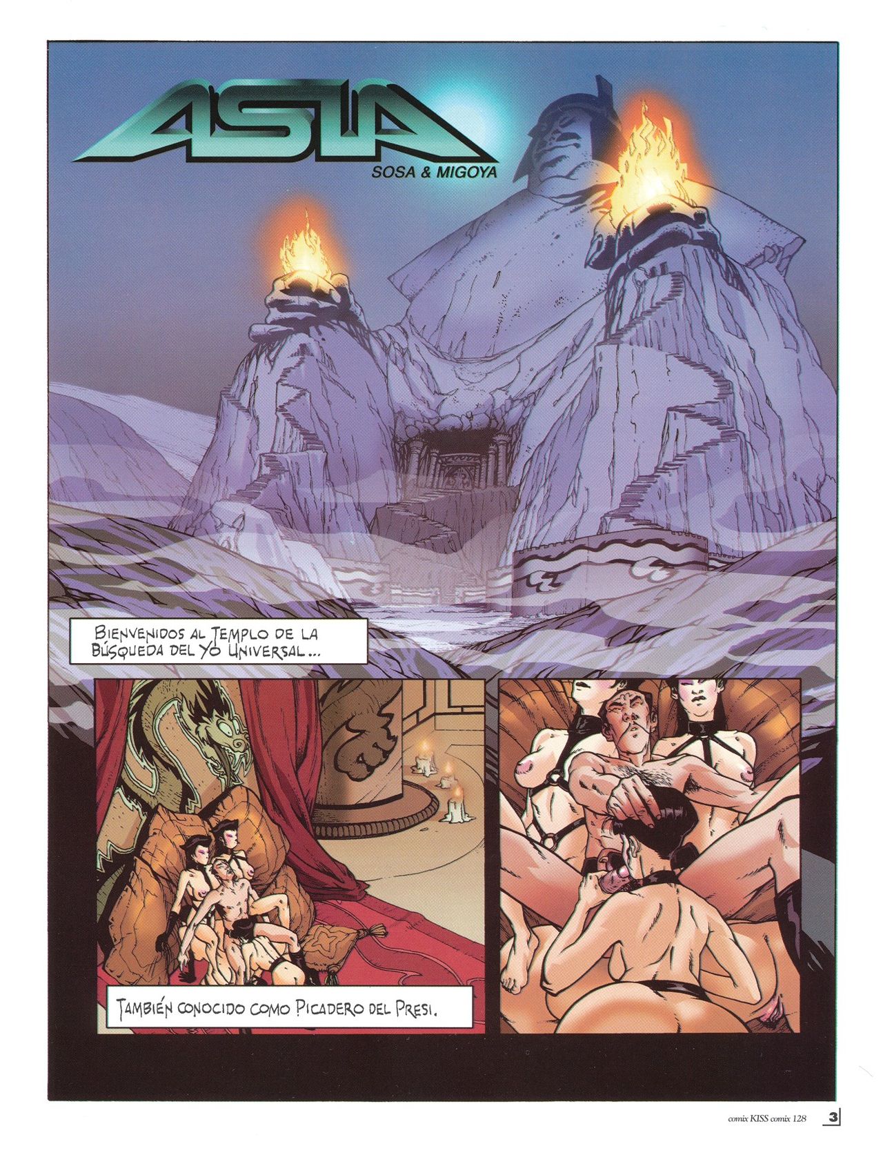 Kiss Comix #128 page 3 full