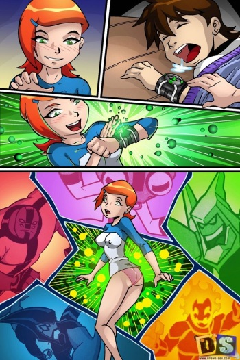 Drawn Sex Ben 10 cover