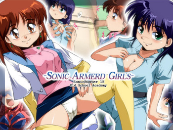 SonicBuster 15 -SONIC ARMERD GIRLS- cover