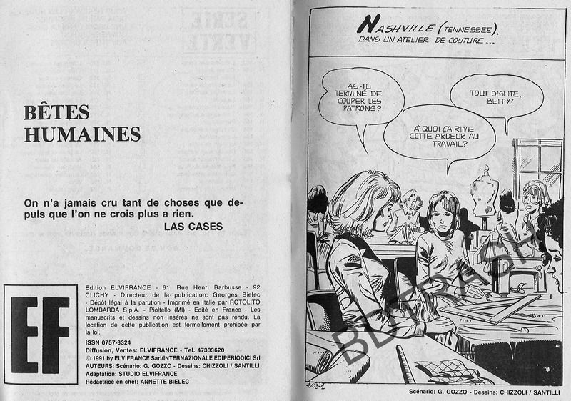 Série Verte n°188 - Bêtes Humaines page 2 full
