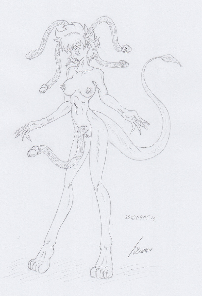 My miny Medusa Dicks_ Sketches work_1 page 3 full