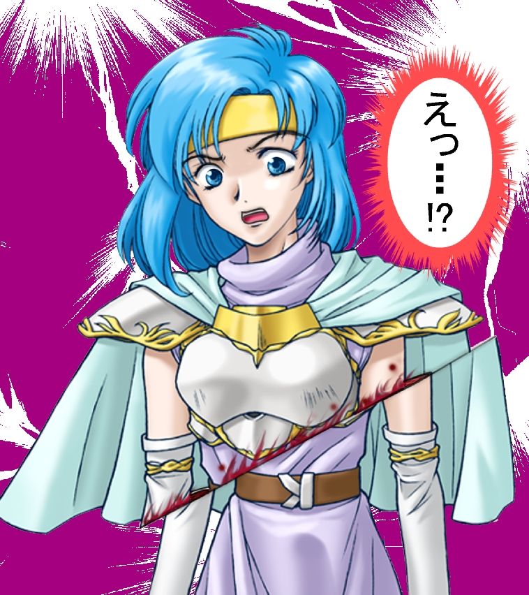 blue hair girl cutted into half guro page 7 full