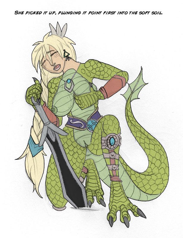 Lizardwoman Sophitia page 9 full