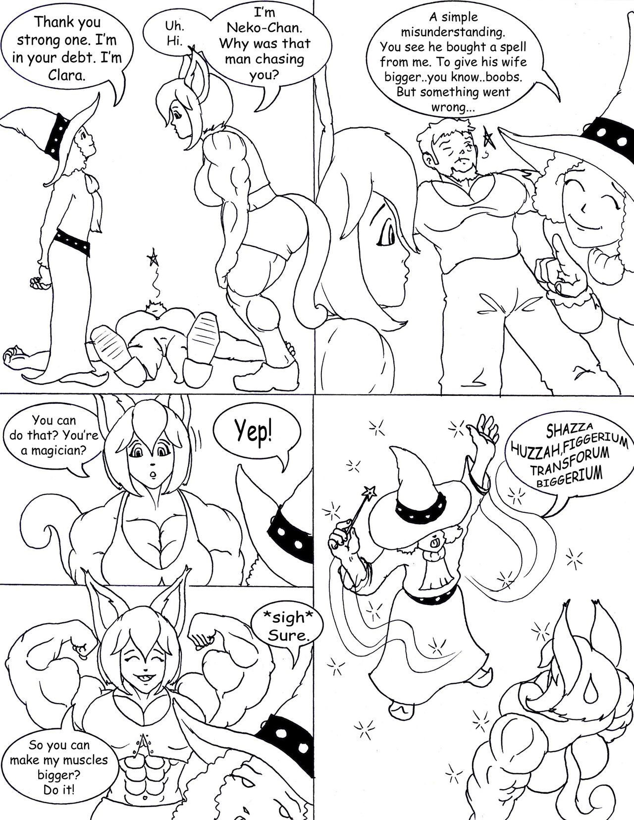 Neko-chan's wish page 2 full