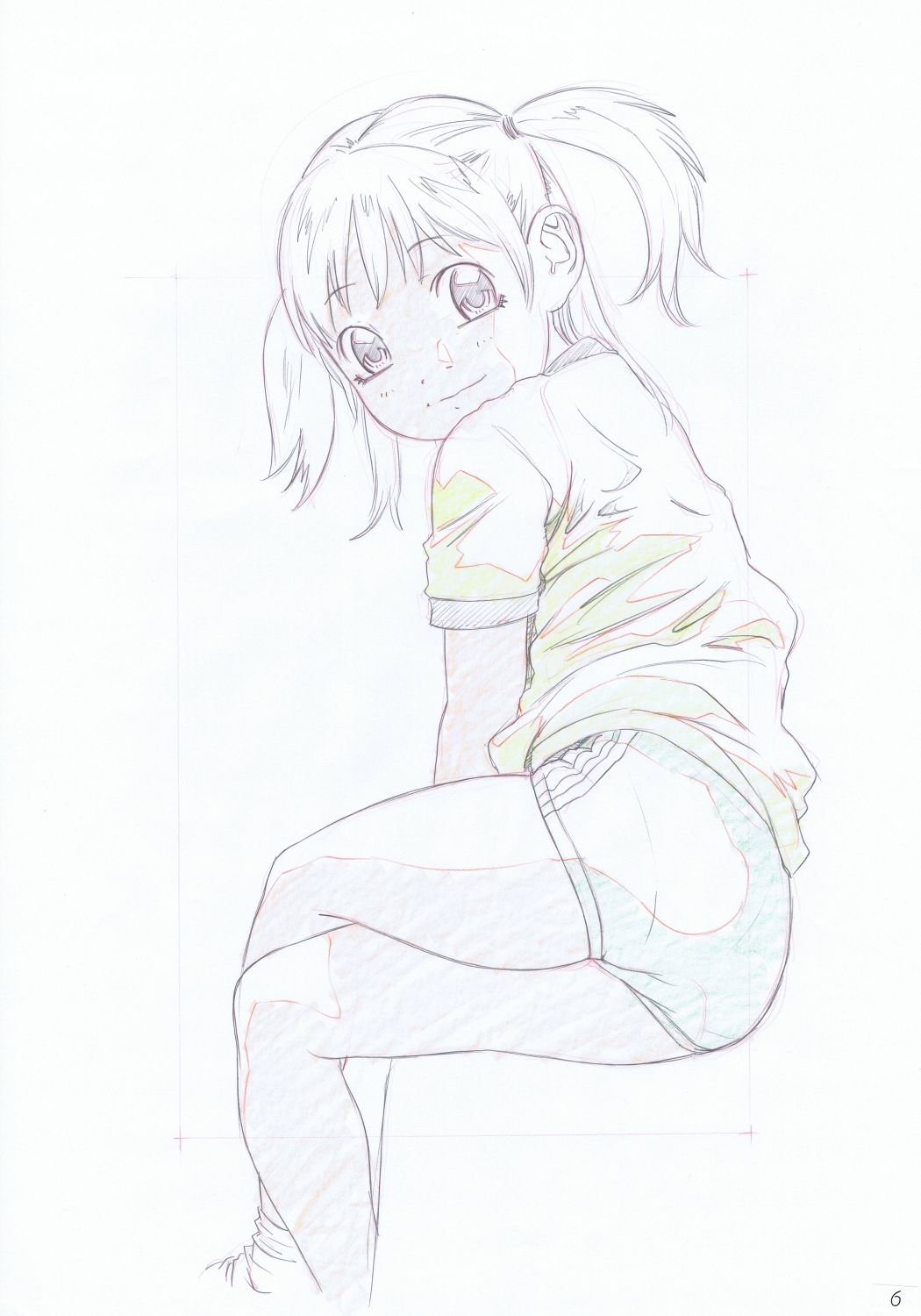Rakugaki-s 9 ~Original Shoujo Enpitsu Genga shuu~ page 9 full