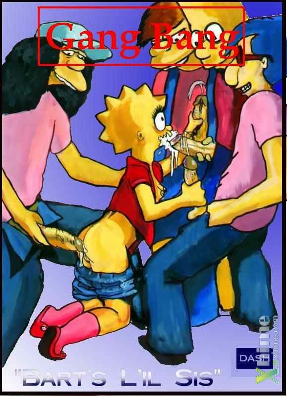 Gang Bang - Bart's Lil Sis page 1 full