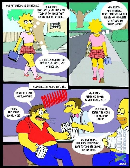 Gang Bang - Bart's Lil Sis page 2 full