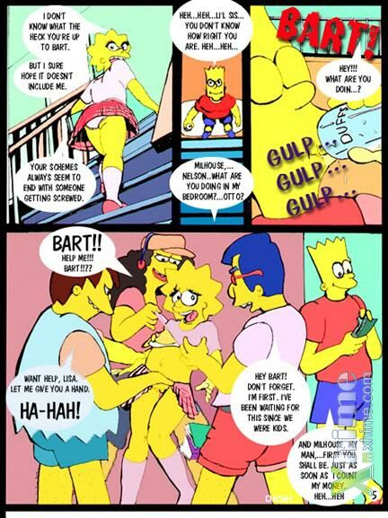 Gang Bang - Bart's Lil Sis page 6 full