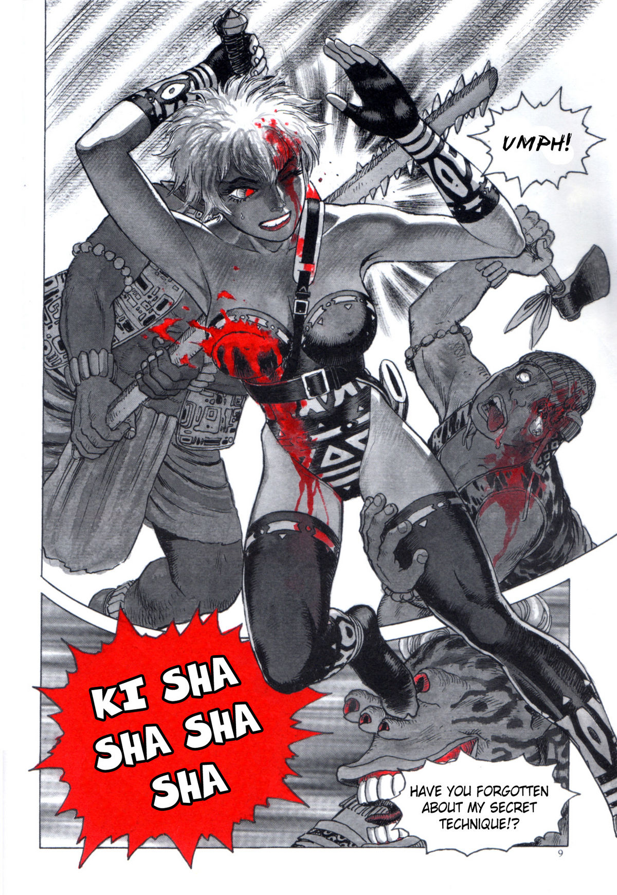 Zombie Warriors page 8 full