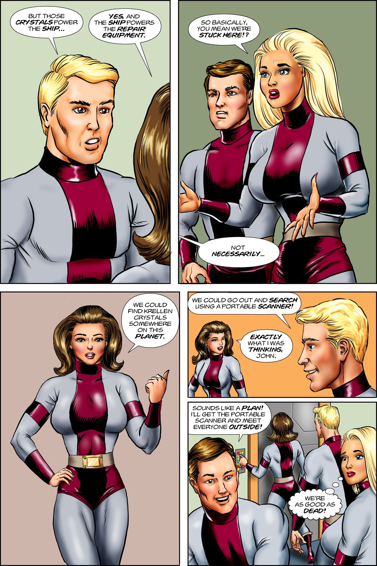 Battle of the Space Amazons page 5 full