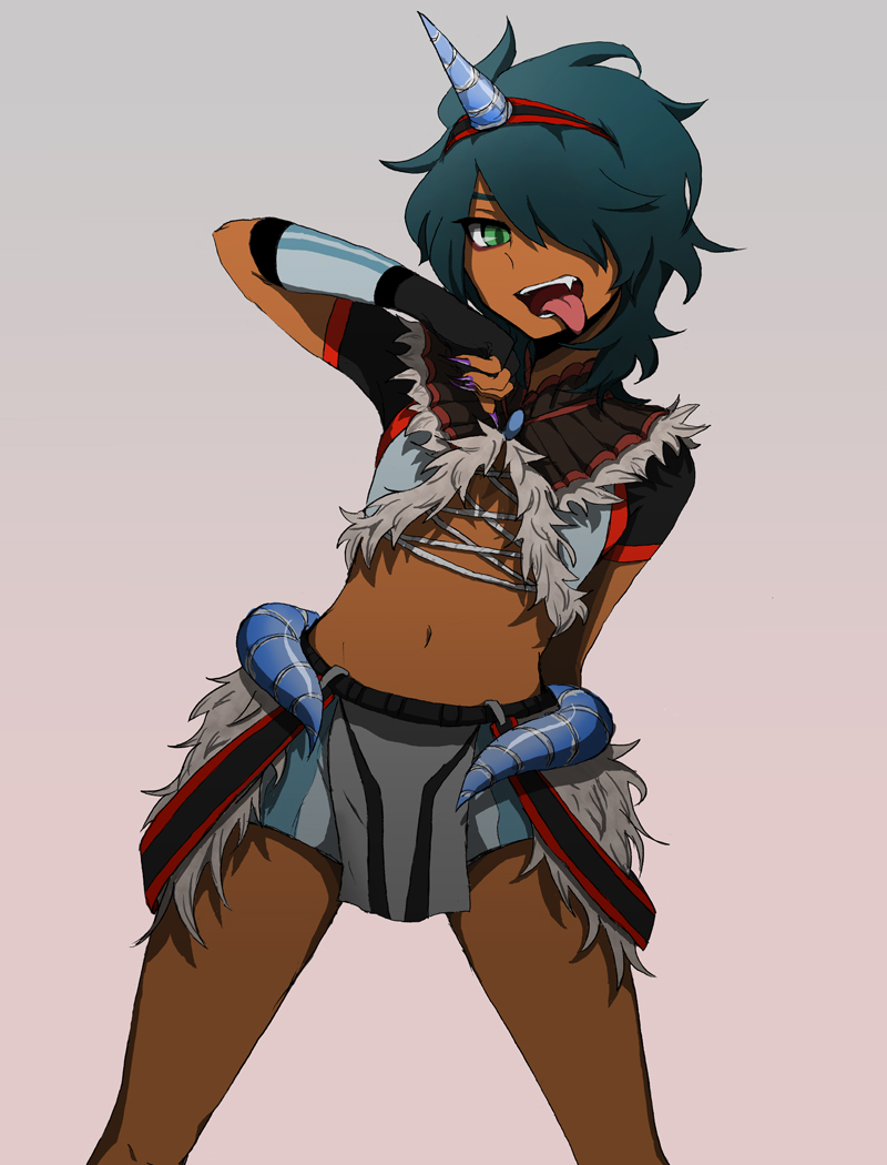 Oni Girls page 8 full