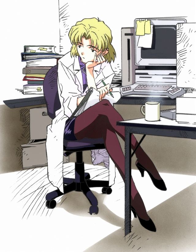 Evangelion Akagi Ritsuko page 4 full